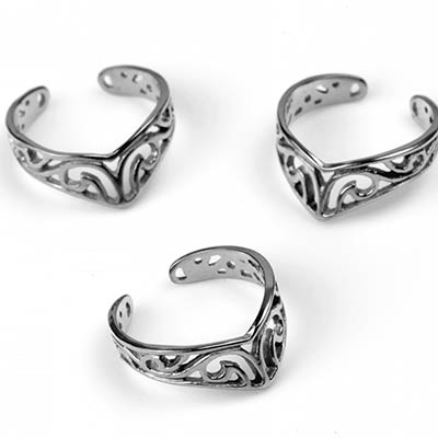 Steel Circlet Ear Cuff