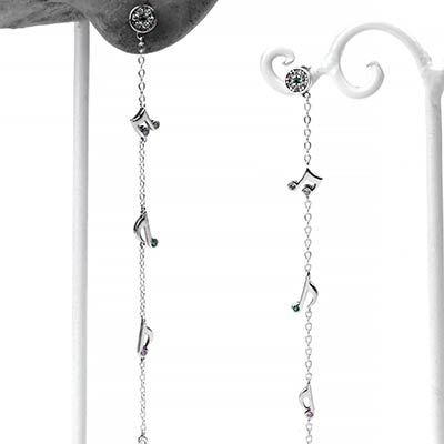 Teardrop Zircon Hook Drop Earrings Temperament Elegant