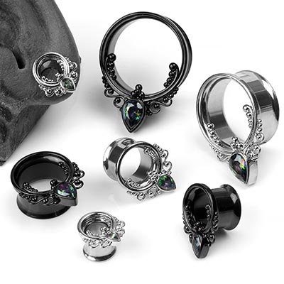 Steel Opulent Gem Eyelets