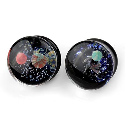 Pyrex Glass Space Plugs 