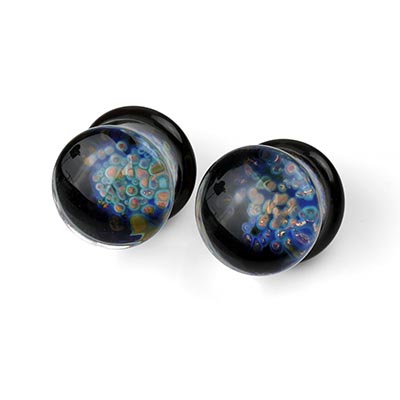 Glass Pebble Plugs (Aura)