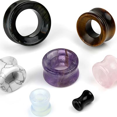 Stone Eyelets - Ear Gauges | Plugs & Tunnels