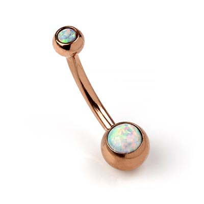 vibrating belly button ring BioFlex Acrylic Fexible Non Dangle Belly Button Navel Ring– Pierced Universe main image 1