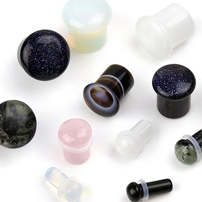 Single Flare Stone Plug - Ear Gauges | Plugs & Tunnels