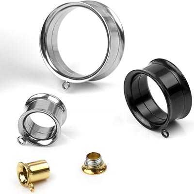 Steel Single Flare Eyelets | Plugs | Gauges