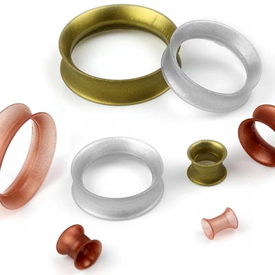 Metallic Silicone Earskin - Ear Gauges | Plugs & Tunnels