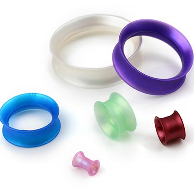 Pearlescent Silicone Earskins - Ear Gauges | Plugs & Tunnels