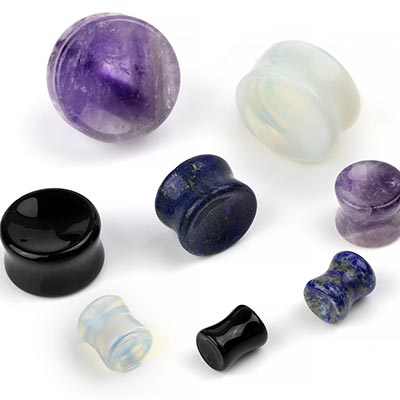 Concave Stone Plug - Ear Gauges | Plugs & Tunnels